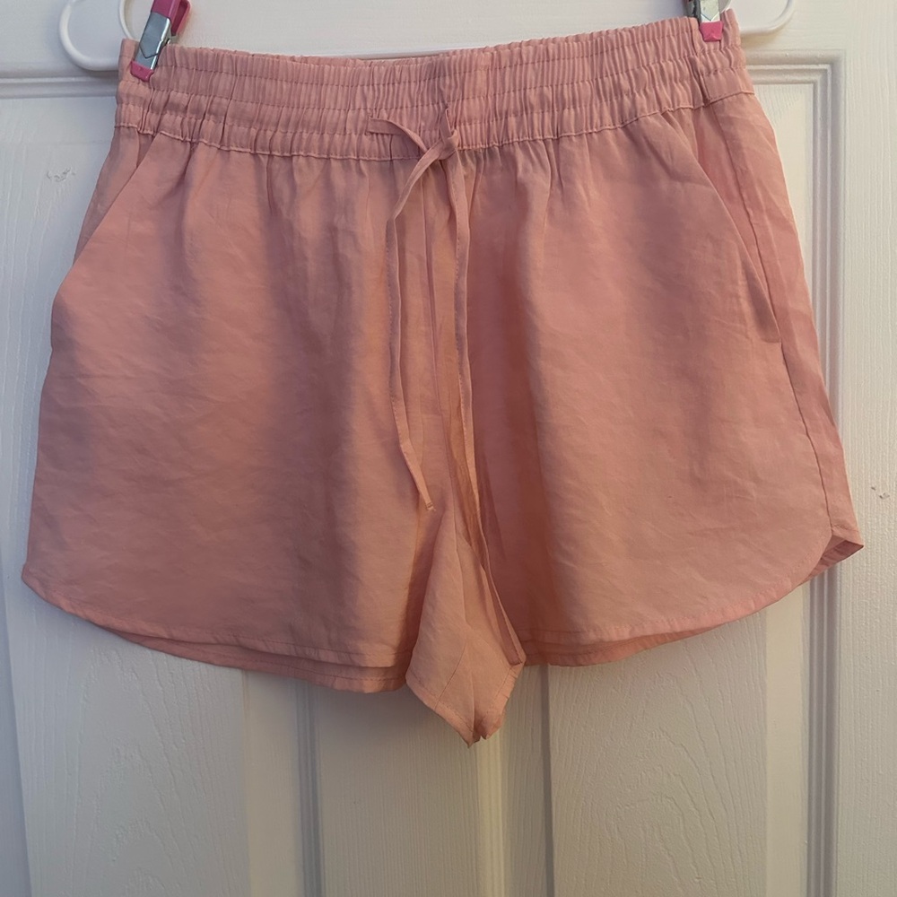 Zara Light Pink Athletic Shorts